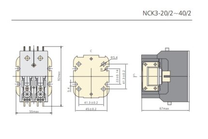 NCK3-2P/20A