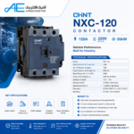 کنتاکتور 120 آمپر چینت |مدل NXC-120 - تصویر 2