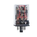 رله شیشه ای 11 پایه 220 ولت بدون سوکت MK3P-1 AC 220V چینت(چانت)