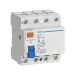 کلید جریان نشتی باقیمانده 4 پل 63 آمپر- با حساسیت 30 میلی آمپر NL1-63 4P 63A 30mA AC 6KA چینت (چاینت)