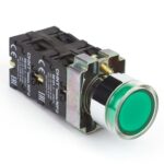 شستی استارت چراغ دار سبز NP2_BW 3361 LED 220V چینت (چانت)