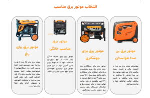 انتخاب موتور برق مناسب hwasdan