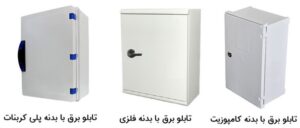 انواع جنس تابلو برق