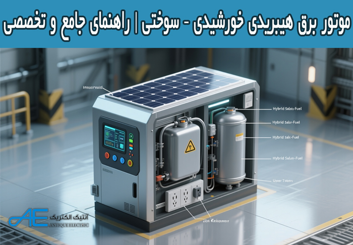 موتور برق هیبریدی خورشیدی – سوختی | راهنمای جامع و تخصصی