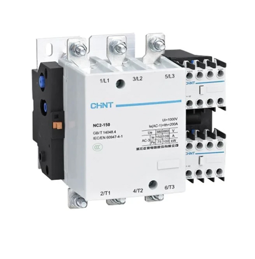 کنتاکتور چینت NC2-150 مناسب موتور 75KW کنتاکتور 150 آمپر چینت NC2-150 220V AC