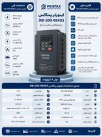 اینورتر پنتاکس DSI-200-004G3 سه فاز
